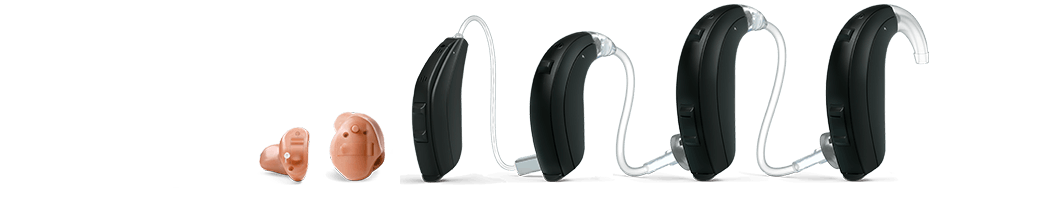 BTE RIE custom thin tube / Заушный слуховой аппарат с тонкой трубочкой